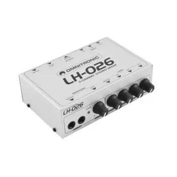 Audio-Mixer Omnitronic 10355026 3 Kanäle 20 - 20000 Hz Weiß