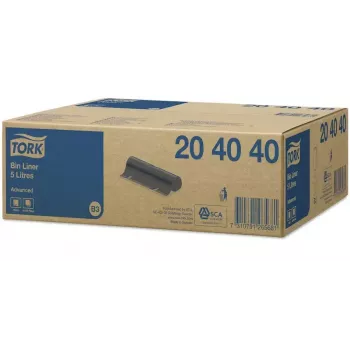 Müllbeutel Tork 204040 5 L Schwarz