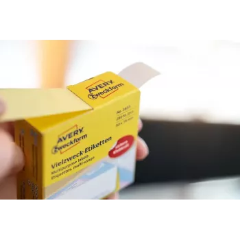 Selbstklebende runde Etiketten Avery Zweckform 3855 — Grün, permanent haftend, Ø 1,9 cm, 250 Stück