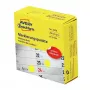 Selbstklebendes rundes Etikett Avery Zweckform 3856 — Gelb, Permanentkleber, 1,9 cm, 250 Stück