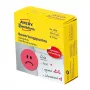 Avery 3859 selbstklebendes Etikett Kreis Permanent Rot 250 Stk.