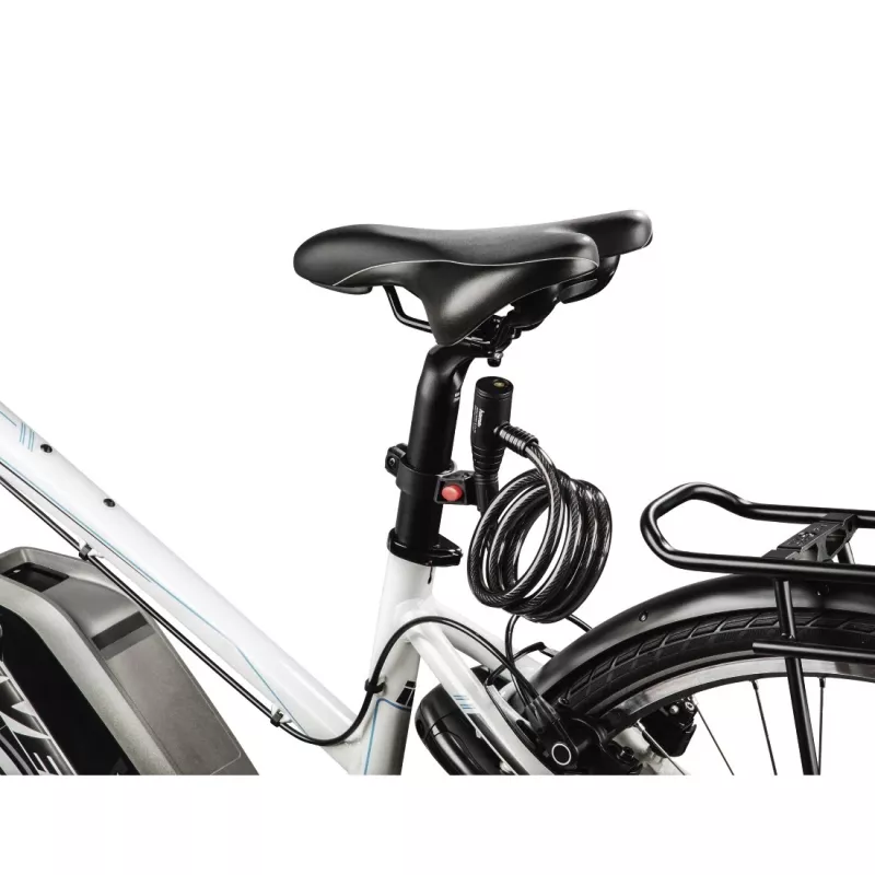 Hama 00178110 Fahrradschloss Schwarz 1200 mm Kabelschloss