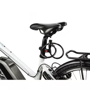 Hama 00178109 Fahrradschloss Schwarz 650 mm Kabelschloss