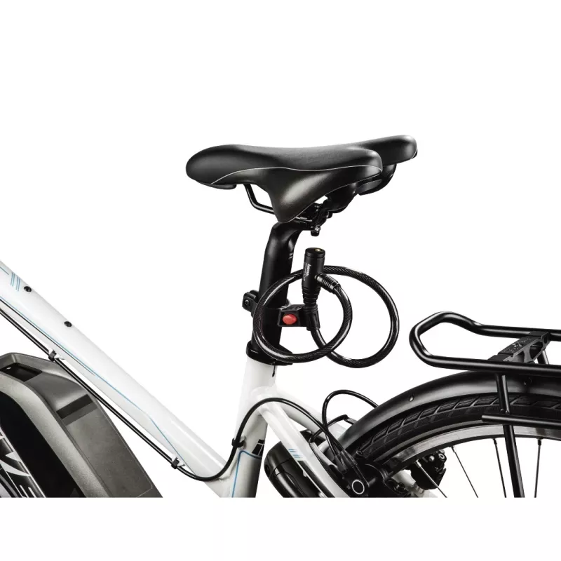 Hama 00178109 Fahrradschloss Schwarz 650 mm Kabelschloss