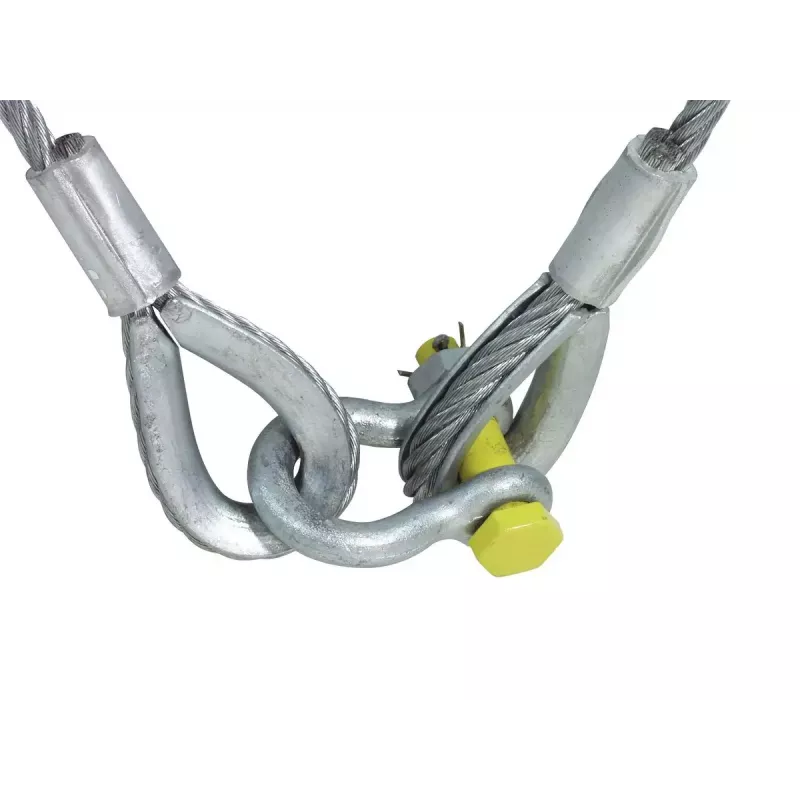 Seil Eurolite 58010490 1m Zinkstahl 1050kg