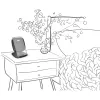 Ladegerät Indoor ZENS ZESC06B Mobiltelefon Schwarz USB Schnellladung