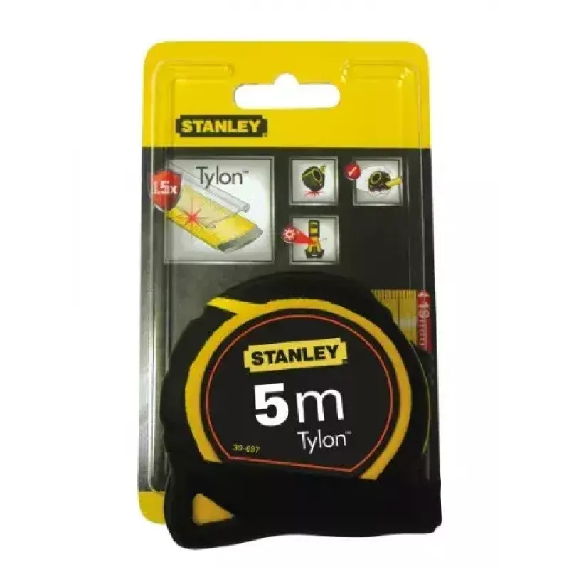 Maßband Stanley 0-30-697 5m Schwarz Gelb