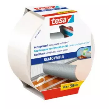 Klebeband Tesa 55731-00011-11 weiß, Polypropylen (PP), 10 m x 50 mm, zur Markierung, Innengebrauch