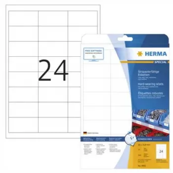 Selbstklebendes Druckeretikett HERMA 4582