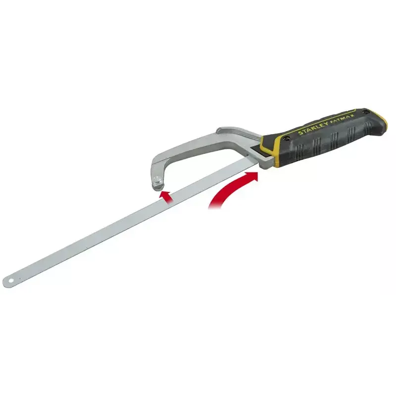Bügelsäge Stanley 0-15-211 25 cm Schwarz Gelb Kunststoffgriff
