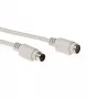 Tastatur-/Maus-Verlängerungskabel PS/2 Stecker – PS/2 Buchse 3,00 m ACT AK3233
