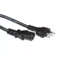Netzkabel ACT Powercord Italienischer Stecker - C13 schwarz 2,5 m