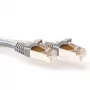 ACT Grau 10 Meter SFTP CAT6a Patchkabel rastnasenfrei mit RJ45-Steckern