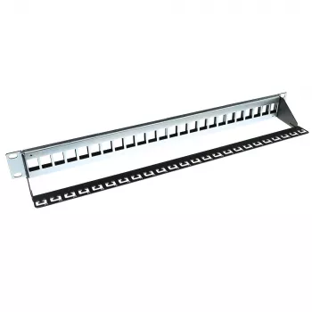 ACT 24-Port Keystone-Jack Patchpanel ohne Anschlüsse