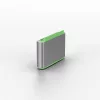 Lindy USB Typ C Port-Blocker (ohne Schlüssel) – 10er-Pack, Grün