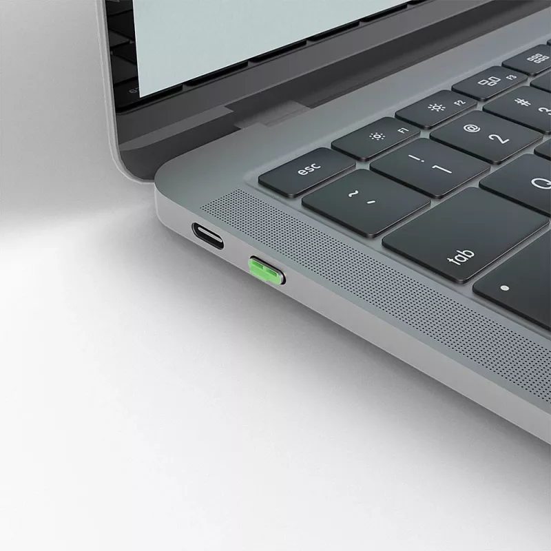 Lindy USB Typ C Port-Blocker (ohne Schlüssel) – 10er-Pack, Grün