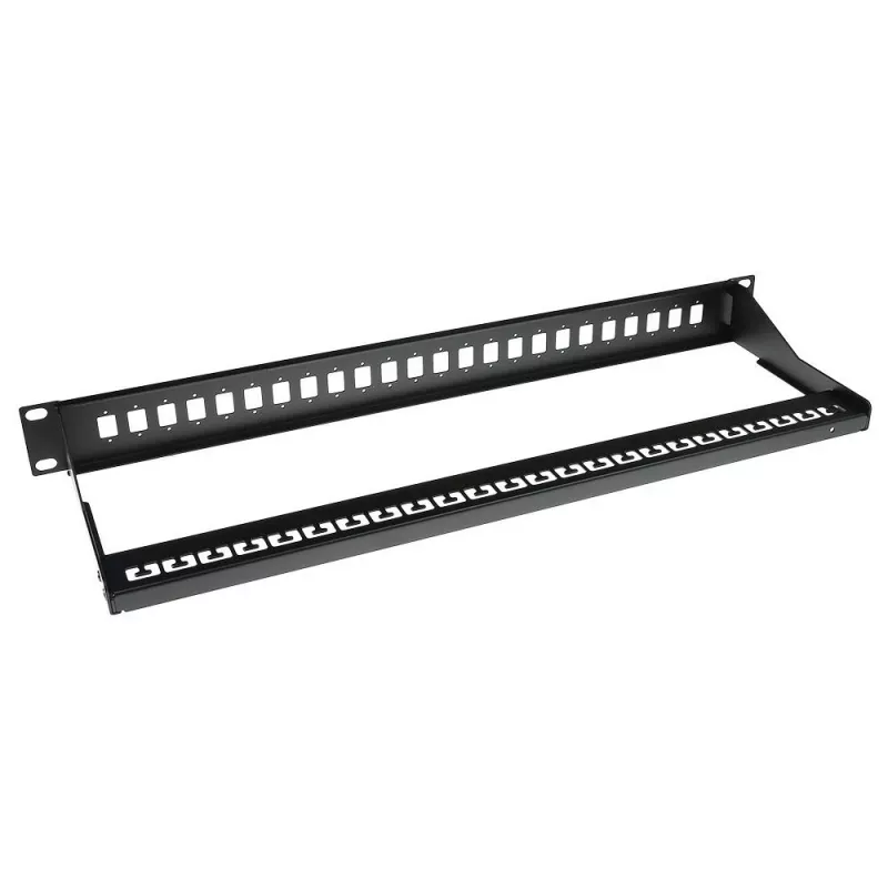 Fiber-Panel 24 Ports unbestückt ACT FA2047 Schwarz