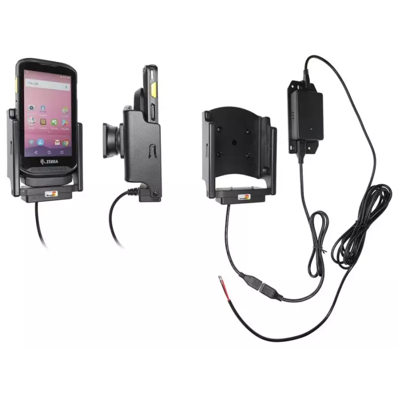 Aktive Halterung Brodit 713029 Mobiler Computer Schwarz