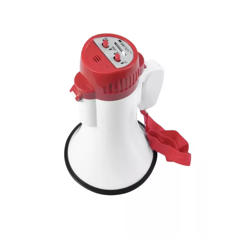 Megaphon Omnitronic 80710920 Indoor/Outdoor 10 W Rot Weiß