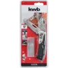 Multitool-Messer KWB 016910 Feststellbares Klingenmesser Schwarz Drop-Point