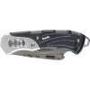 Multitool-Messer KWB 016910 Feststellbares Klingenmesser Schwarz Drop-Point