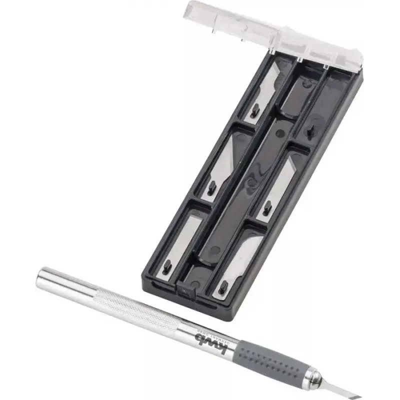 Utility knife KWB 014920 Razor blade knife 5 mm blade width