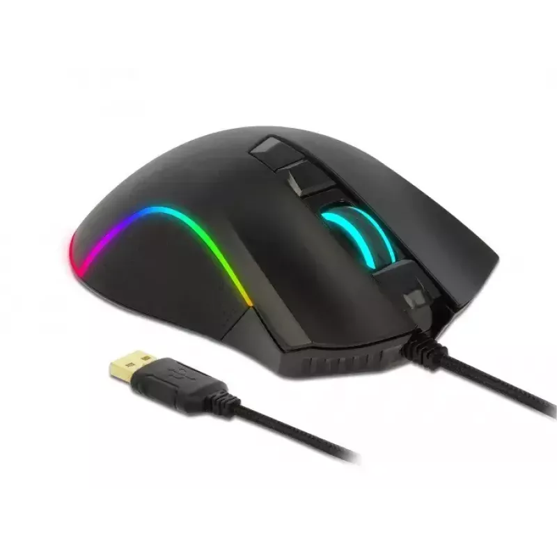 Gaming-Maus DeLOCK 12670 USB Typ-A Optisch 10000 DPI