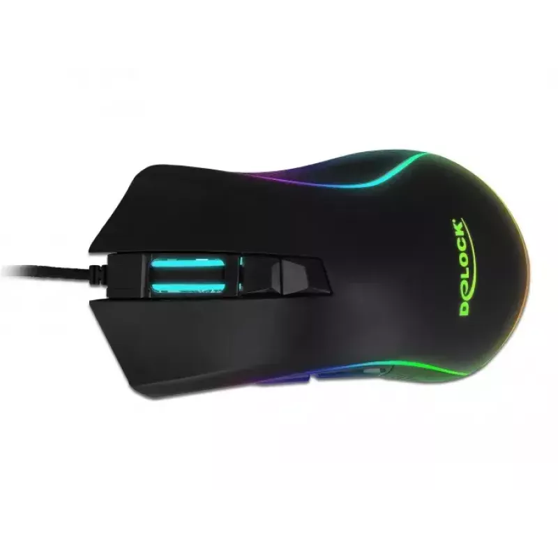 Gaming-Maus DeLOCK 12670 USB Typ-A Optisch 10000 DPI