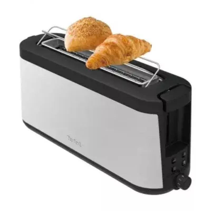 Toaster Tefal TL4308 2 Scheiben 1000 W Schwarz Edelstahl