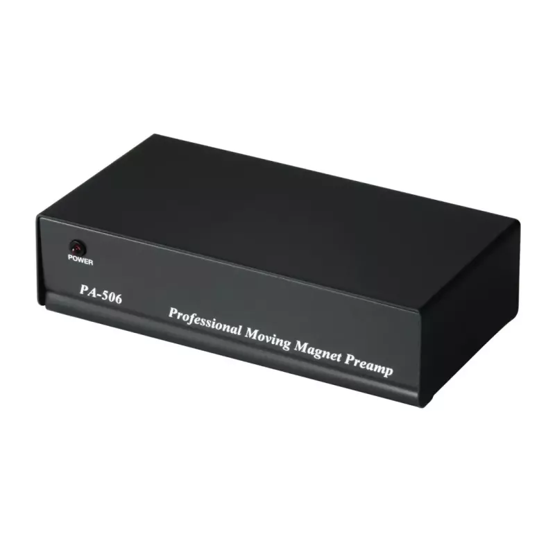 Hama Stereo Phono Vorverstärker PA 005 Schwarz, Silber