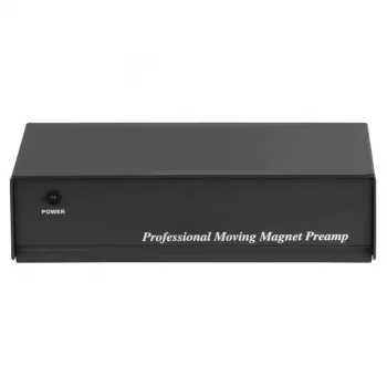 Hama Stereo Phono Vorverstärker PA 005 Schwarz, Silber