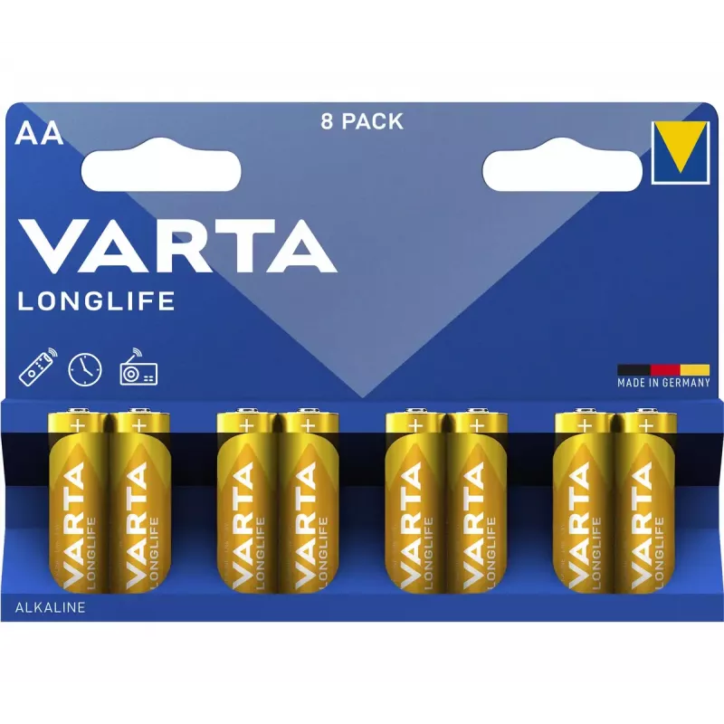 Einwegbatterie Varta Longlife AA