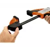Ratschenklemme Bahco QCB-300 30 cm Schwarz Orange