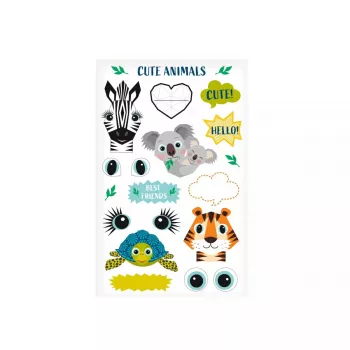 Dekorativer Sticker Herlitz 50040278 Mehrfarbig Tiermotiv Junge/Mädchen