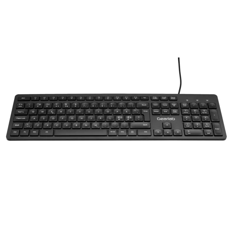 eSTUFF GLB211102 Tastatur Büro USB QWERTY Nordic Schwarz