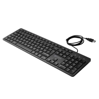 eSTUFF GLB211402 Tastatur Büro USB QWERTZ Deutsch Schwarz