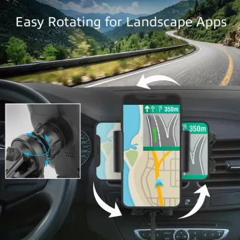 ACT Automatische Smartphone-Autohalterung AC9010 mit kabellosem Laden