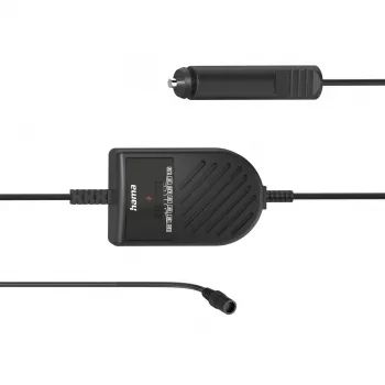 Hama 00223619 mobiles Gerät Ladegerät Schwarz Zigarettenanzünder Auto