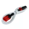 ACT Powercord C13 IEC Lock+ - C14 IEC Lock Dual Locking weiß 3 m, PC3611