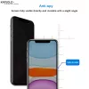 KAPSOLO Sichtschutz-Panzerglas iPhone 13/14 Max 6,1 Zoll 2H Härte