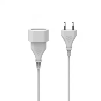 Hama 00223261 Stromverlängerung 3 m 1 AC-Ausgang Innenbereich Weiß
