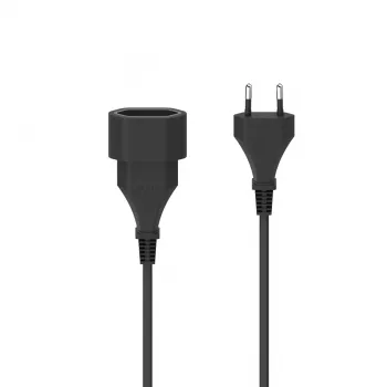 Hama 00223262 Stromverlängerung 3 m 1 AC-Ausgang Innenbereich Schwarz