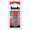 Bohrersatz KWB 121325 3 Stück Edelstahl 50 mm Länge