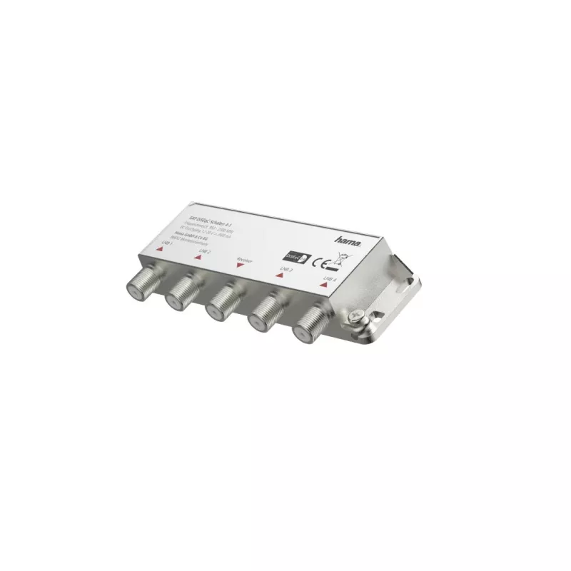 Kabel-Splitter Hama 00205290 950 - 2500 MHz Blau Silber