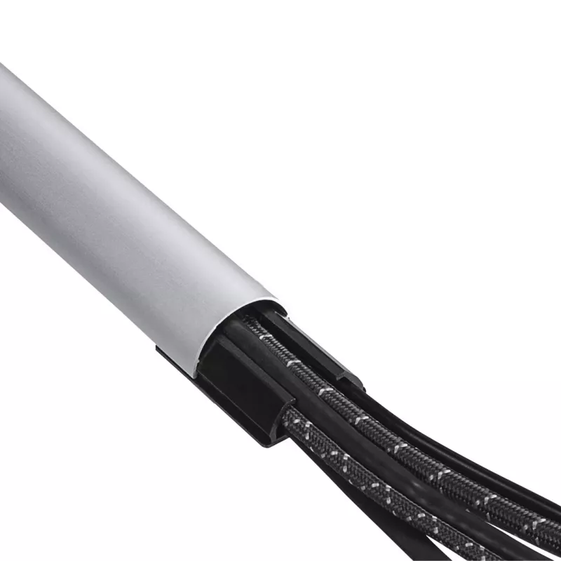 Hama 00220991 Kabel-Organizer Universal Kabelkanal Silber 1 Stück