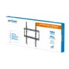Manhattan Wandhalterung für TV & Monitore (Festmontage), Für Bildschirme von 32 Zoll bis 55 Zoll, VESA-Kompatibilität: alle zwischen 200x200 mm und 400x400 mm – überprüfen Sie die Abmessungen der vier Befestigungslöcher auf der Rückseite des Bildschirms, um sicherzustellen, dass sie passt, Max. 40 kg, Schwarz, Halterung