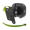 Hama 00220887 Lautsprecherhalterung Wand Metall, Kunststoff Schwarz