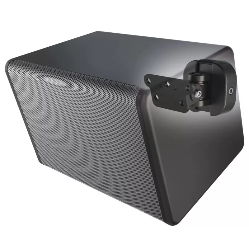 Hama 00220887 Lautsprecherhalterung Wand Metall, Kunststoff Schwarz