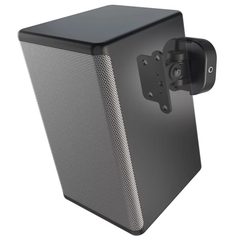 Hama 00220887 Lautsprecherhalterung Wand Metall, Kunststoff Schwarz