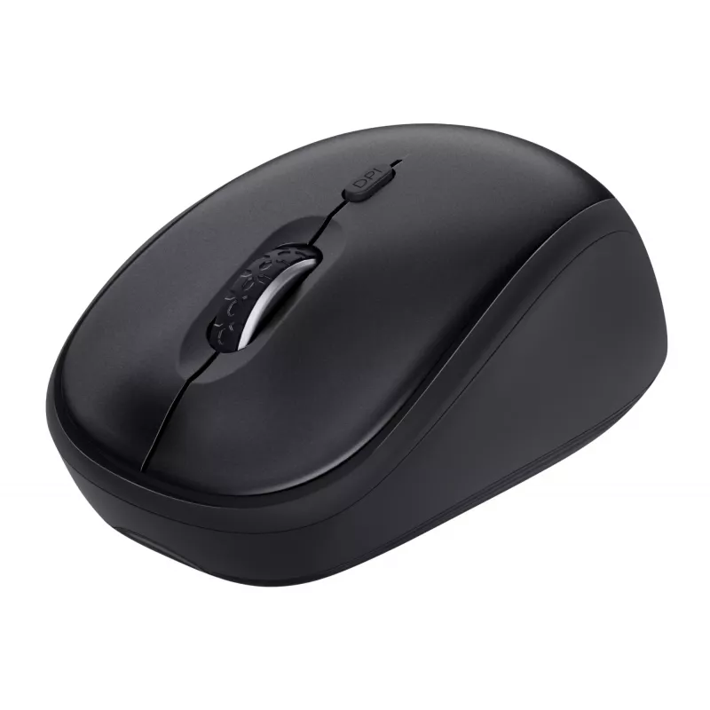 Trust TKM-360 Tastatur Maus enthalten Büro RF Wireless QWERTZ Deutsch Schwarz